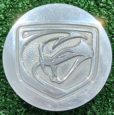 Factory Dodge Viper Wheel Center Cap Oem Polished Stainless Steel New 1up65aaaaa
