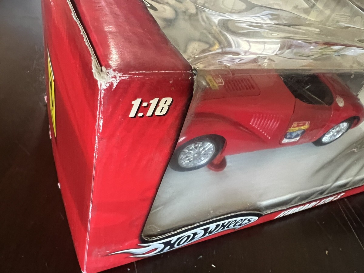 1947 Ferrari 125 S Red Hot Wheels Mattel 1:18 Model Car L2954 | eBay