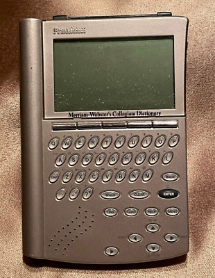 Franklin Electronic Dictionary SCD-1870 Merriam-Webster's - For Repair or Parts