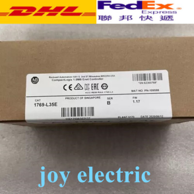 New Factory Sealed 1769-L35E CompactLogix 1.5 MB ENet Controller DHL/Fedex