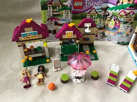 LEGO Friends 41008 Heartlake City Pool Set with Manual 100% Complete w/ Box