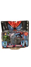 Spiderman Series 1: Super Poseable Green Goblin & SpiderMan Dual Pack Ultra Rare