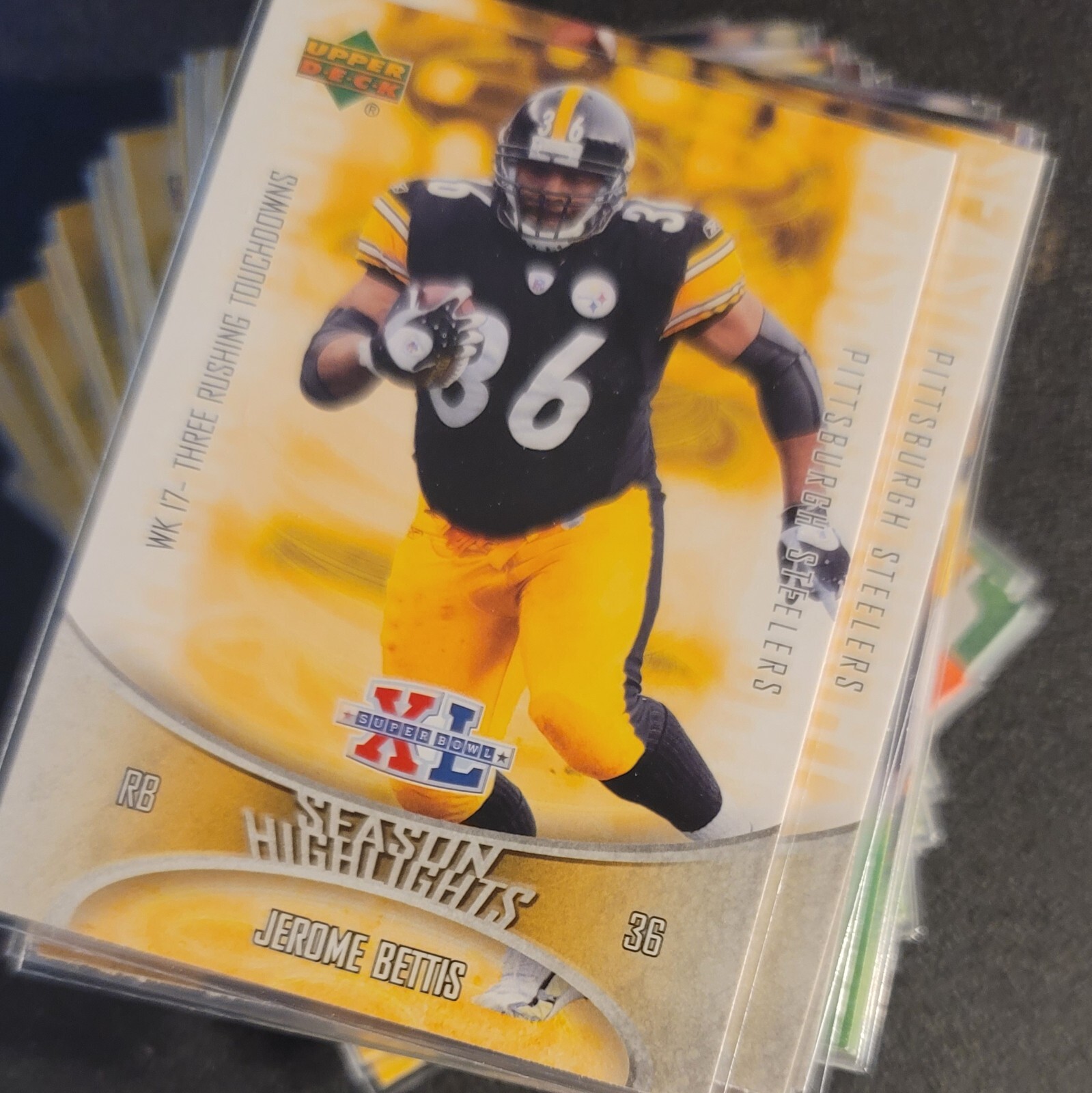 2006 Upper Deck Super Bowl Champions Pittsburgh Steelers - You pick!