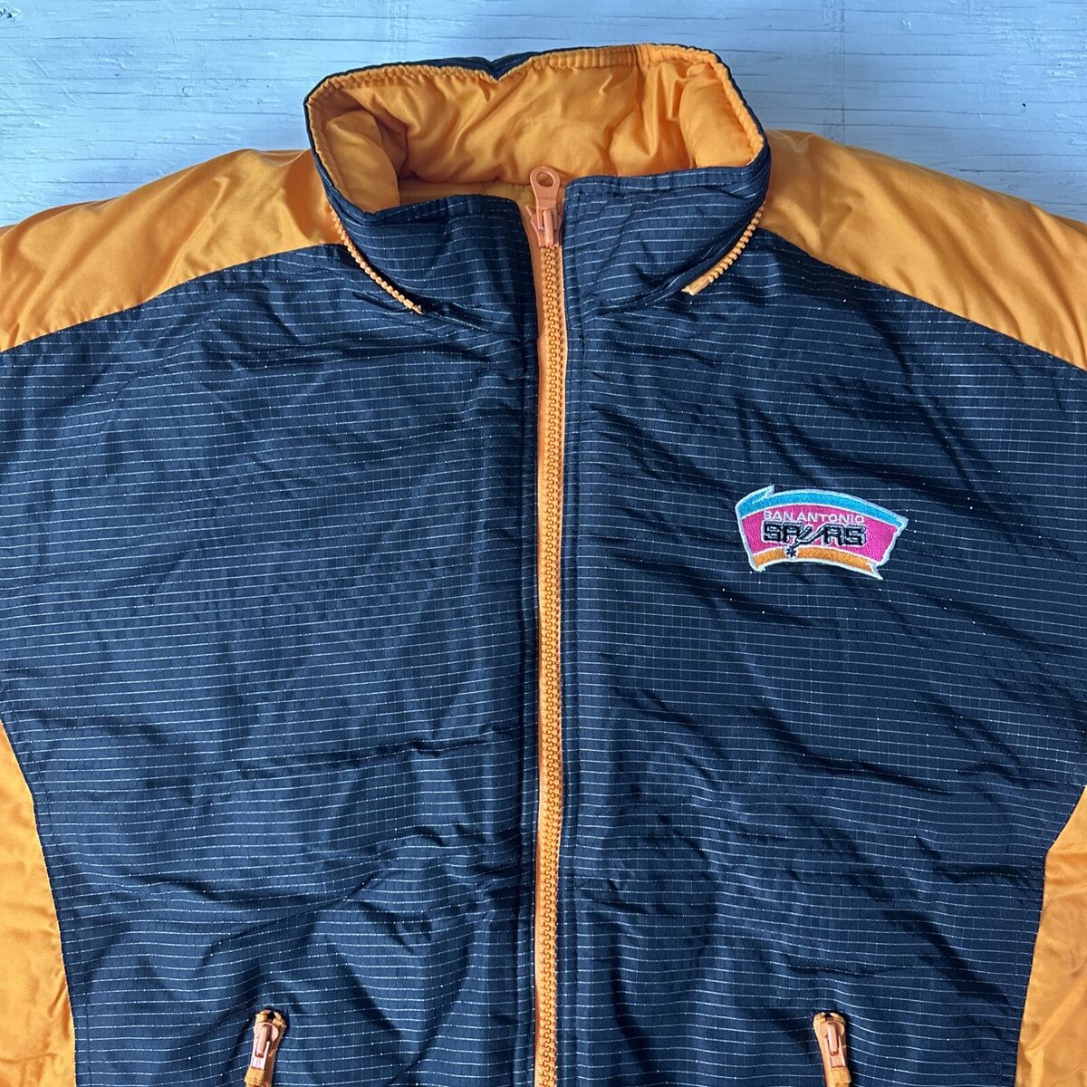 Vintage 90s NBA Logo Athletic San Antonio Spurs Full Zip Vintage 90s NBA Logo Athletic San Antonio Spurs Full Zip