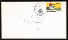 Frank Baumholtz Signed FDC Envelope Cachet Cincinnati Reds Auto