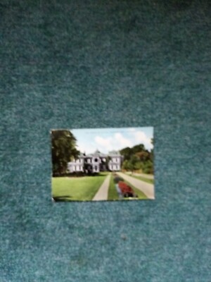 H2-1  postcard the hostel of St john Guernsey glue marks on back 