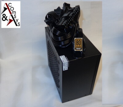 650W 650 W Watt PC ATX 20/24 Gamer Computer Netzteil PFC Silent 80 Plus + Bronze