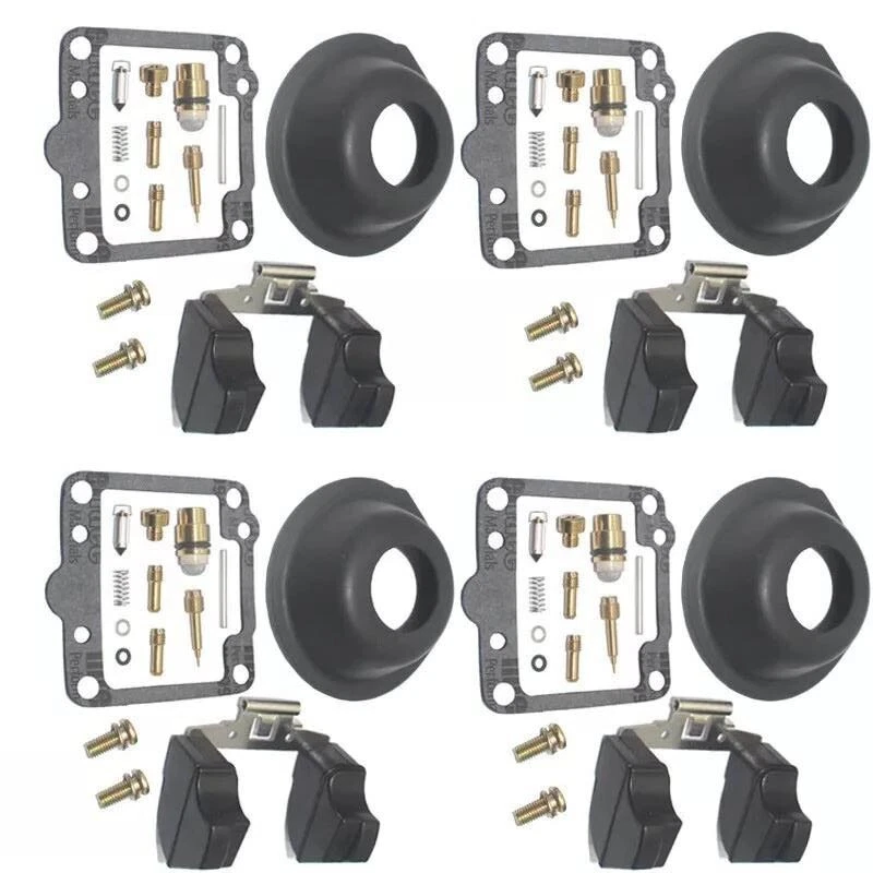 4X Kit de reparación de carburador PARA Yamaha XS1100 XS1100L XS1100S diafragma flotador de carburador Foto 3 de 3