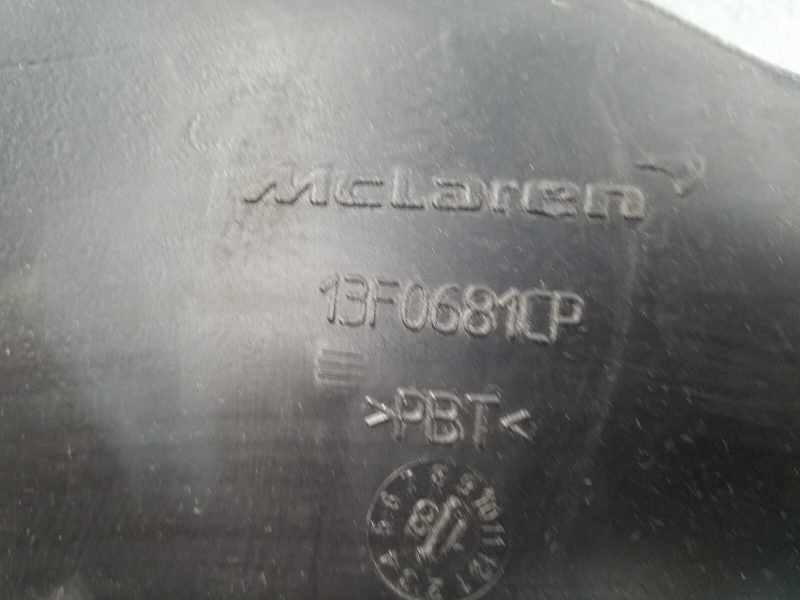 2019 McLaren 600LT 600 LT Intake Hoses #6618 H2