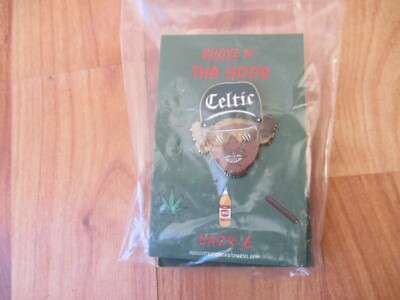 Glasgow Celtic Groß Cartel Arko Illustrationen - Limitierte Auflage Eazy-E Badge