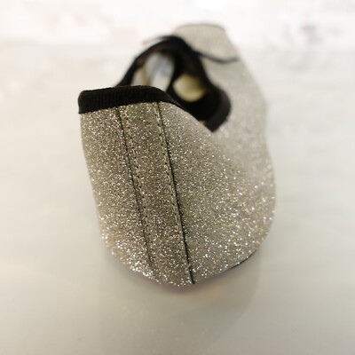 Repetto Ballet Shoes 42 Flat Silver 11 SINGLE SHOE RIGHT Glitter