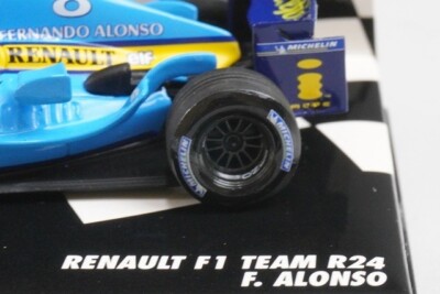 スポーツ 1/43 minichamps Renault F1 R24 F.Alonso 1:43 MINICHAMPS 400040008 Renault F1 Team R24 F.Alonso #8