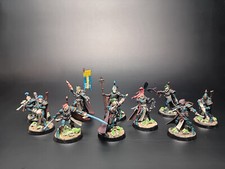 40k Kill Team Commssion Eldari Corsairs custom paint job. Custom Bases