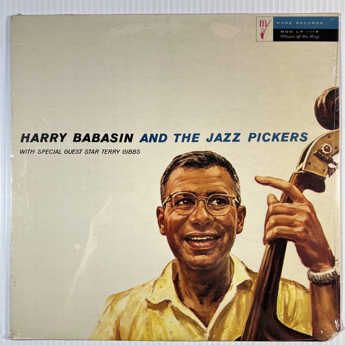 HARRY BABASIN and the Jazz Pickers Terry Gibbs SEALED LP 1986 V.S.O.P.  Records