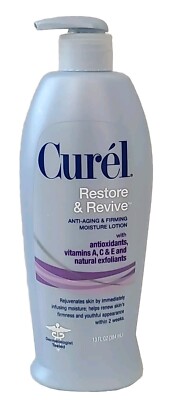 Curel   RESTORE & REVIVE   Anti-Aging MOISTURE LOTION 13.5 oz / 384 mL  Rare