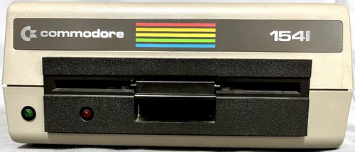 Commodore 1541 Drive tested & works w/book,T&D disk,cords,shipcard,disks