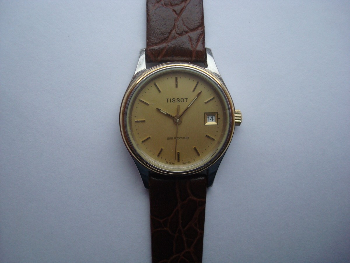 Tissot Seastar Lady's Quartz Watch Mineral Crystal 7 Jewels Tissot Seastar Lady's Quartz Watch Mineral Crystal 7 Jewels