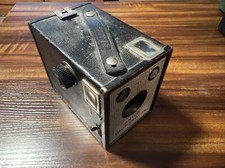 Ansco Shur-Shot Jr. 120 film Box Camera c.1949 Vintage Great Condition