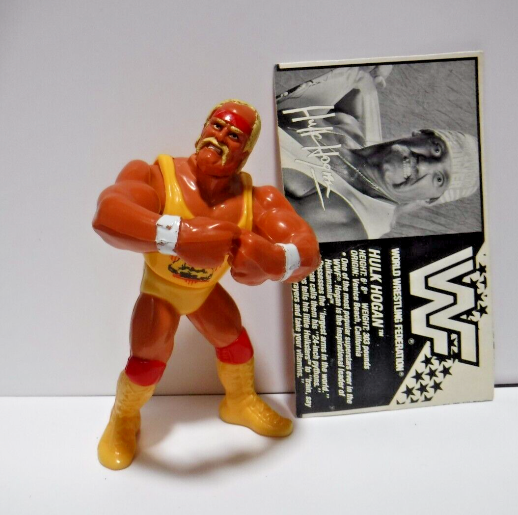 Hulk Hogan WWF Hasbro Titan Sports 1991 Vintage 5