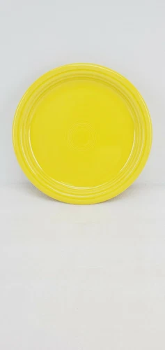 BISTRO style SALAD PLATE sunflower yellow NEW HOMER LAUGHLIN FIESTA 7 1/4"