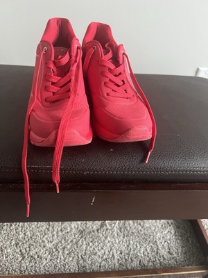 Skechers Million Air Elevated Air 155401 Red Sneakers Women s Size 8 NWOB