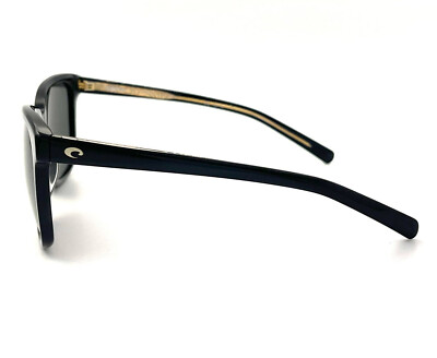 COSTA | NEW | MAY | 2009 - 02 | SHINY BLACK | GREY 580 GLASS Gulf Shore Shiny Black Grey 580P Sunglasses by Costa main image 2