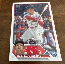2023 Topps Update Base Masataka Yoshida Boston Red Sox #US5 Rookie Debut 3/30/23