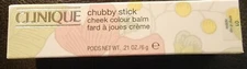 Clinique Chubby Stick Cheek Colour Balm in Amp'd Up Apple- AUTHENTIC - New