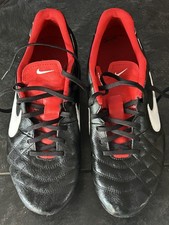 Nike Tiempo Legend 8 Club FG/MG Black/Red Hero Size 8.5