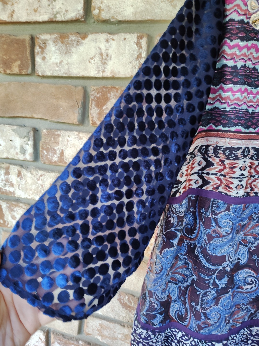 Soft Surrounding Embroidered Patchwork Boho Tunic… - image 3