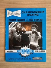 Boxing Program Melchor Cob Castro vs Jose De Jesus (1995)