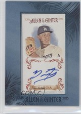 2015 Topps Allen & Ginter's Framed Mini Auto Yimi Garcia #AGA-YGA Auto 2u3