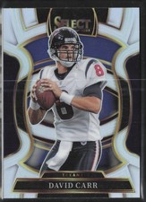 2025 Panini Select #50 David Carr Silver Prizm