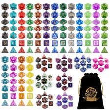 t175Pcs Dnd Dungeons And Dragons Polyhedral Dice Set Lot Rpg Dice Accessories