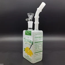 Novelty Juice Box Bong - 7 Inch Glass Water Pipe with 14mm Bowl | Unique Smoking