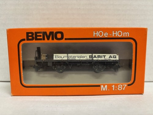 BEMO H0m Kk-w 7324 Niederbordwagen RhB BARIT AG 2263 124 | Zustand: Gebraucht