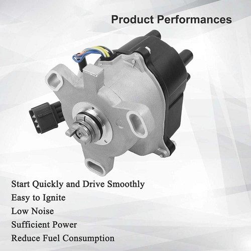 COMPLETE IGNITION DISTRIBUTOR FOR HONDA ACURA INTEGRA 30100P30006 TD44U TD68U - Afbeelding 6 van 15