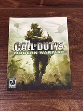 Call of Duty 4 Modern Warfare Playstation 3 PS3 Instruction Manual Only