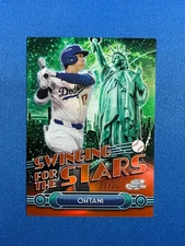 Shohei Ohtani 2025 Topps Series 2 Fanatics Swinging For The Stars ORANGE /25 SSP
