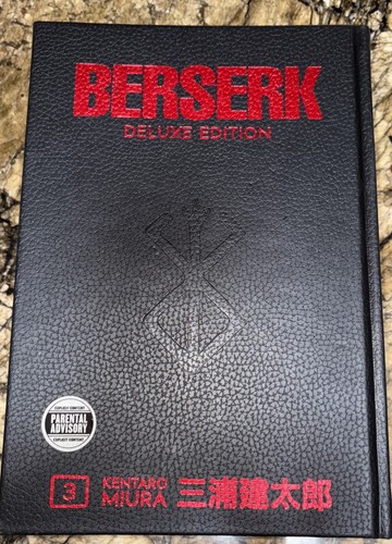 BERSERK - DELUXE EDITION by KENTARO MIURA the 1989/1990 MANGA HARDCOVER BOOK OOP