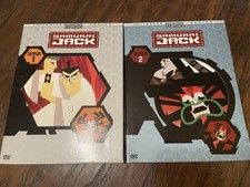 Samurai Jack animation cartoon DVD Lot Season 1 2
