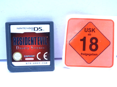 Nintendo DS Resident Evil Deadly Silence Englisch Deutsch NTR-AREP-EUR speichert