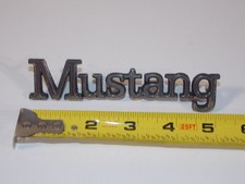 Vtg 1974 1975 Ford Mustang Ii Car Vehicle Emblem Badge D5zb-16b114-aa