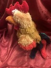 Sound N Light Rooster Animatronic Stuffed Animal Plush Brown Red Blue Yellow — photo 3