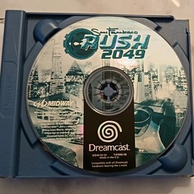 San Francisco Rush 2049 Dreamcast Game Complete Pal