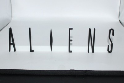 Aliens 3D printed Logo Sign Wall Desk Shelf Art