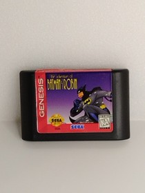 The Adventures of Batman & Robin (Sega Genesis, 1995) Just Game ,Need Cleaned.