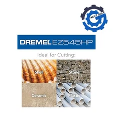 New Dremel Max Life High Performance Diamond Coated 1-1/2 Cutting Wheel EZ545HP