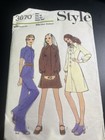 Style Sewing Pattern - 3670 - Junir/Teen Dress Tunic Pants - 12 - cut