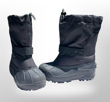 EUC Columbia Kids Youth Unisex Powderbug Forty Waterproof Snow Boots Black Sz 3